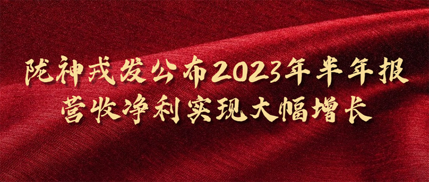 隴神戎發(fā)公布2023年半年報(bào)，營收凈利實(shí)現(xiàn)大幅增長