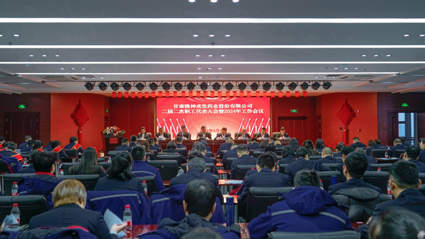 深化改革激活力，創(chuàng)新賦能強動力，全力推動企業(yè)高質(zhì)量發(fā)展——隴神戎發(fā)召開二屆二次職代會暨2024年工作會議