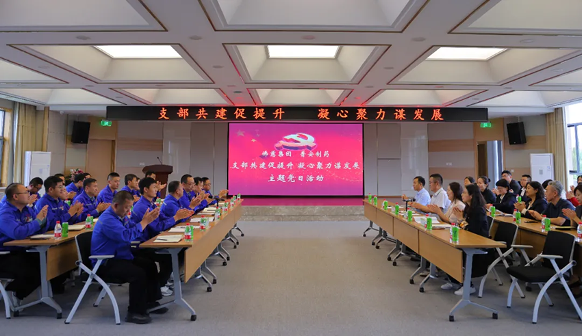 【普安新聞】支部共建促提升 凝心聚力謀發(fā)展 ——普安制藥與佛慈集團(tuán)開展支部共建主題黨日活動
