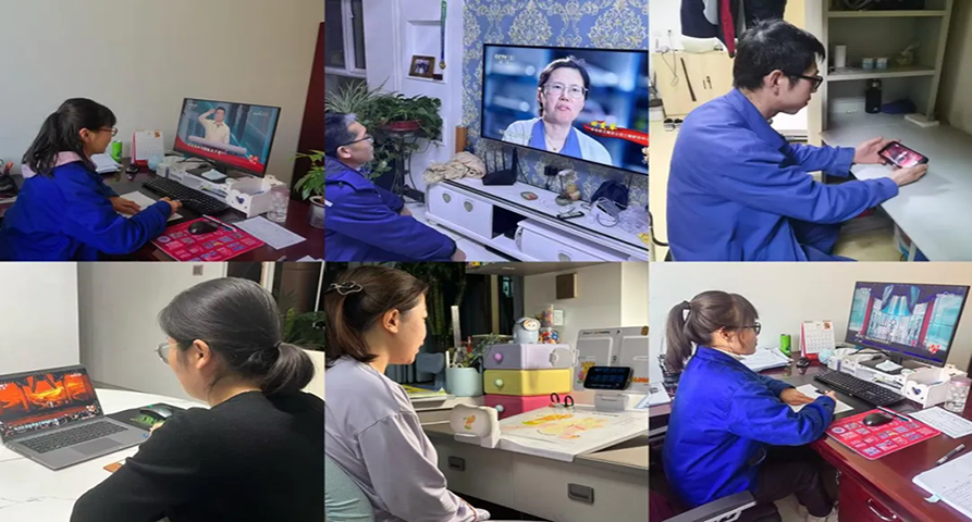 汲取榜樣力量 砥礪奮進(jìn)初心——隴神戎發(fā)組織黨員干部觀看《榜樣10》