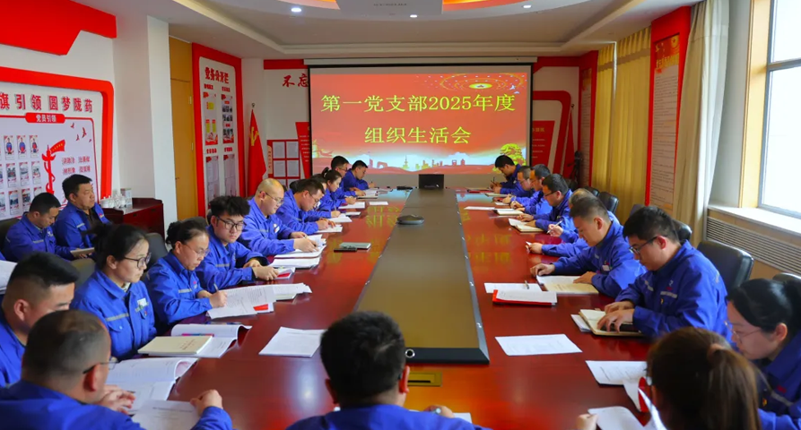 【普安新聞】第一黨支部召開2025年度組織生活會(huì)暨民主評(píng)議黨員會(huì)議